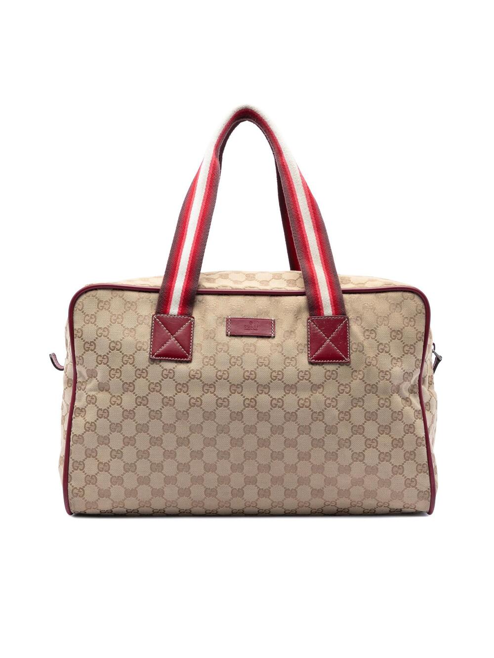 Gucci Gg Canvas Web Travel Bag Pre- #315616G38B